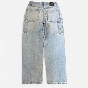 SILVER TAB Levi’s Carpenter Cargo Jeans Y2K Vintage Baggy Distressed Faded 32X31